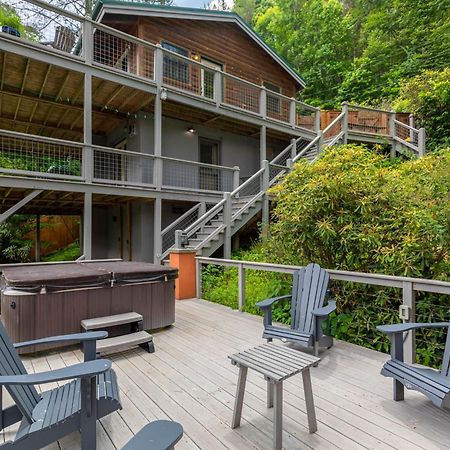 Knotty Pine Villa West Jefferson Luaran gambar