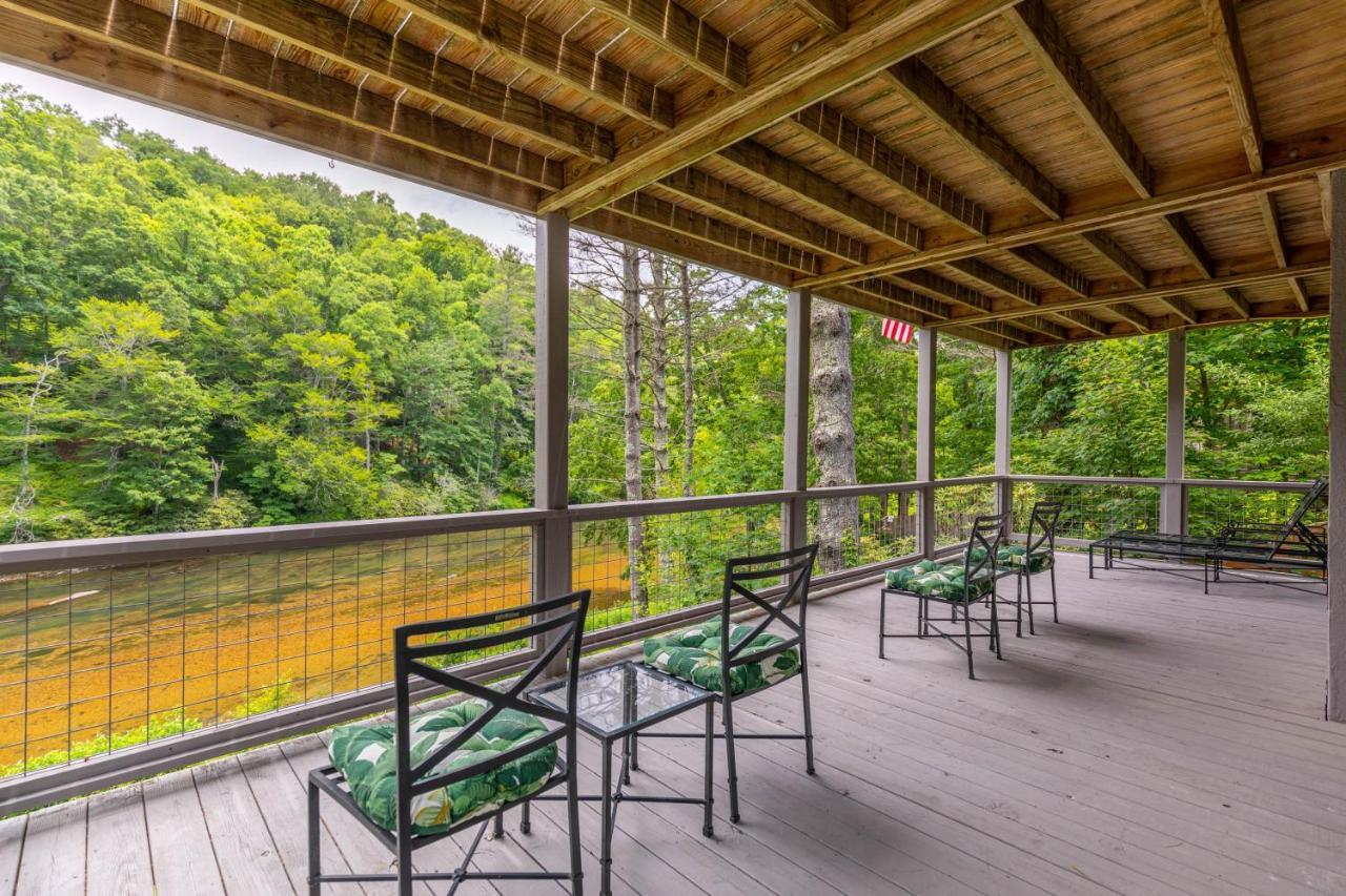 Knotty Pine Villa West Jefferson Luaran gambar