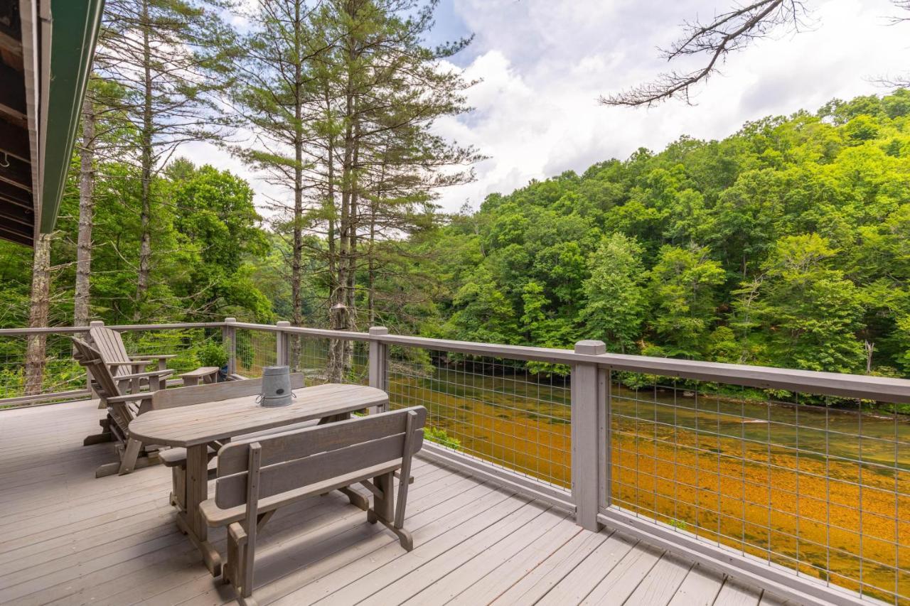 Knotty Pine Villa West Jefferson Luaran gambar