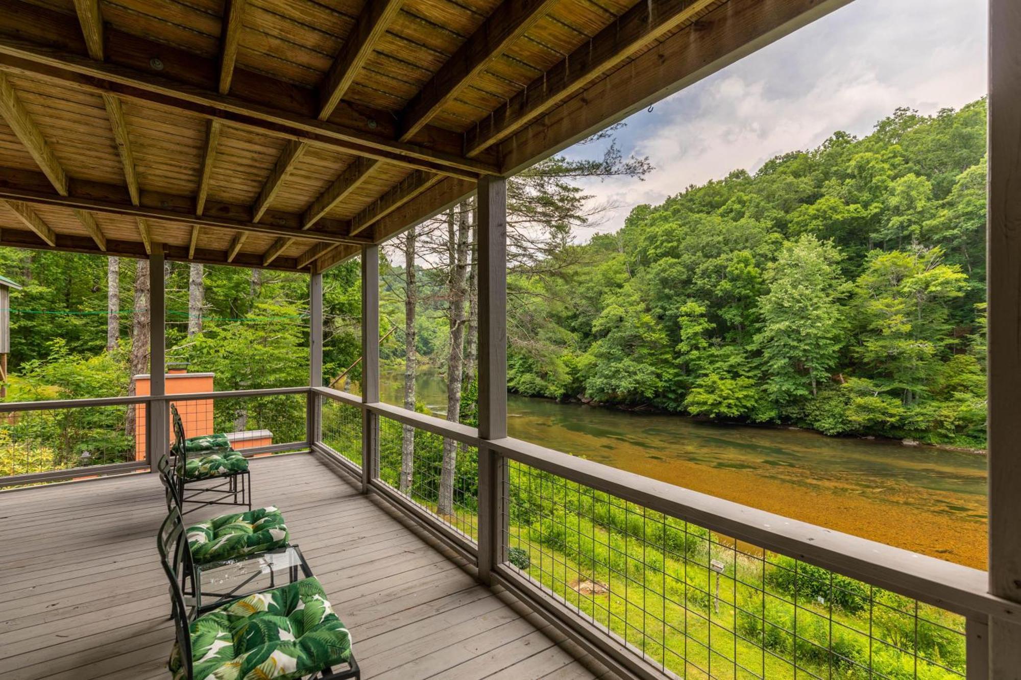 Knotty Pine Villa West Jefferson Luaran gambar